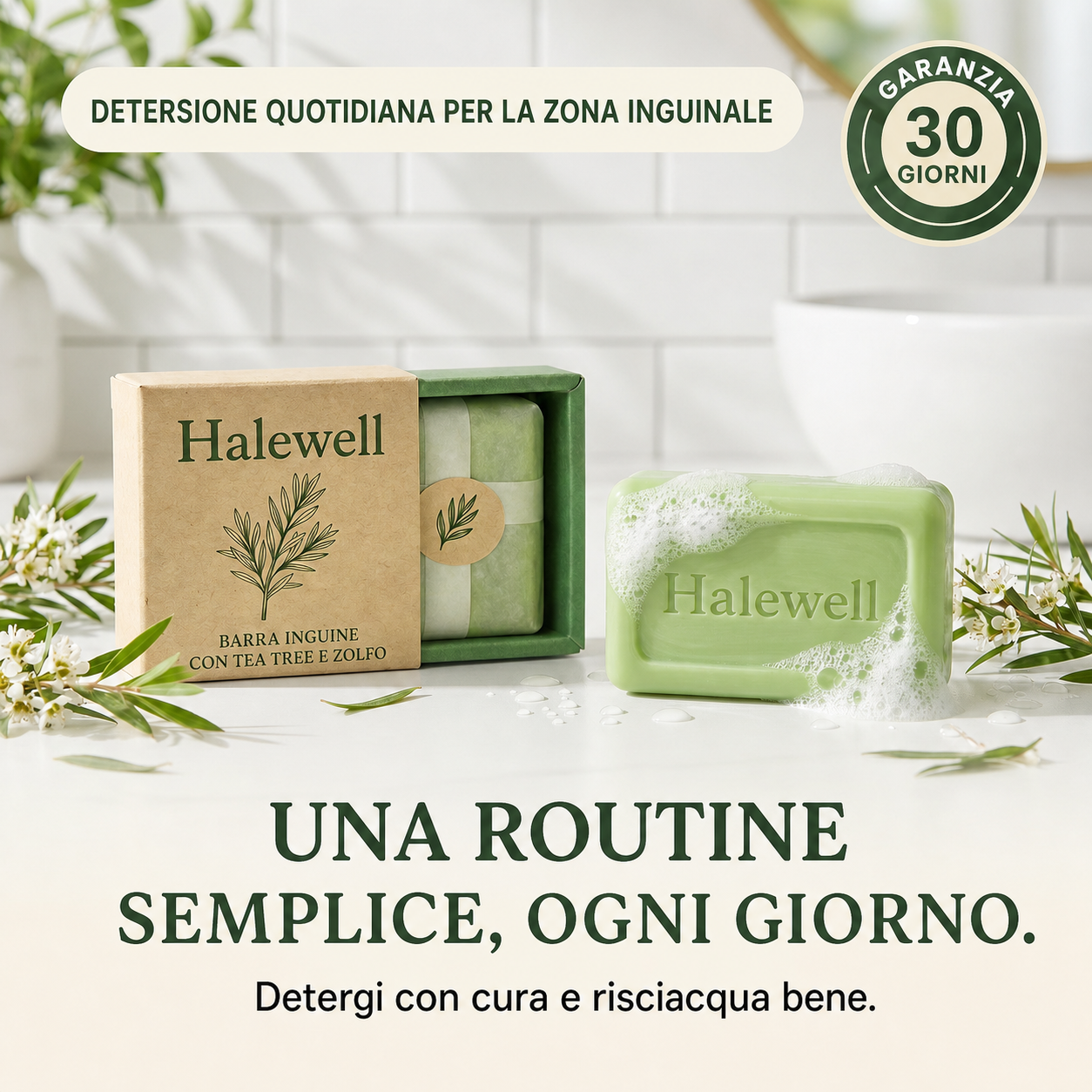 Halewell Barra Inguine con confezione